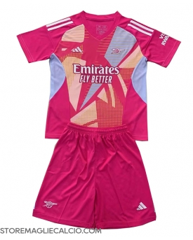 Arsenal Portiere Maglia Gara Trasferta Repliche 2024-25 Bambino
